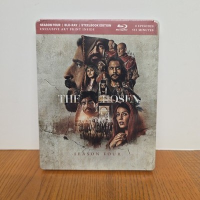 The Chosen Season 4 Steelbook Blu-ray + Art Print Brand New Sealed