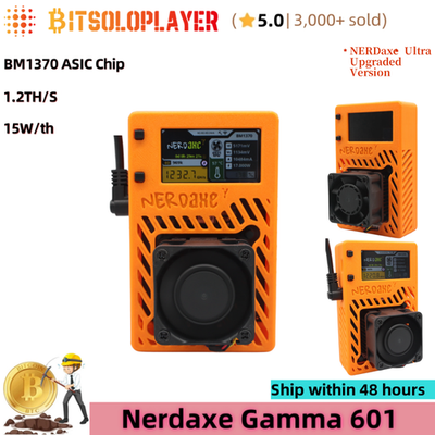 Open-source Nerdaxe Gamma 601, 1.2TH/s BM1370 Asic Chip Home BTC