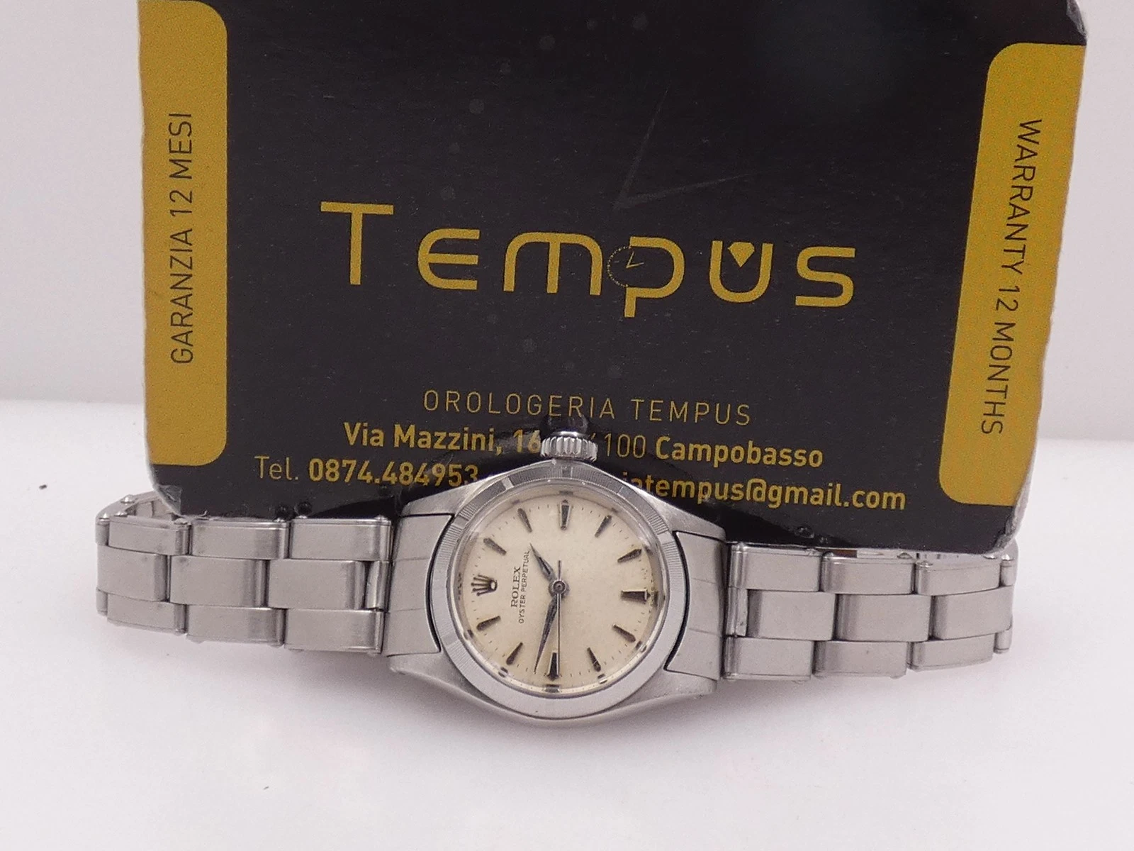 Rolex — ROLEX OYSTER PERPETUAL LADY 6623 THUNDERBIRD 1965 RIVET WATCH BRACELET
