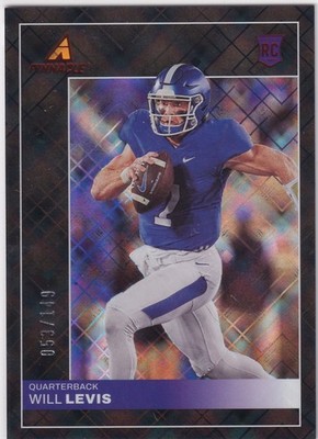 2023 Panini Chronicles Draft Picks Will Levis #4 Pinnacle Rookie Red /149 (RC)