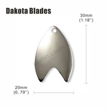 Dakota Blade 30Mm  Jig Spinnerbait Buzz Big Bud   Catfish Snakefish Shorefish Bl