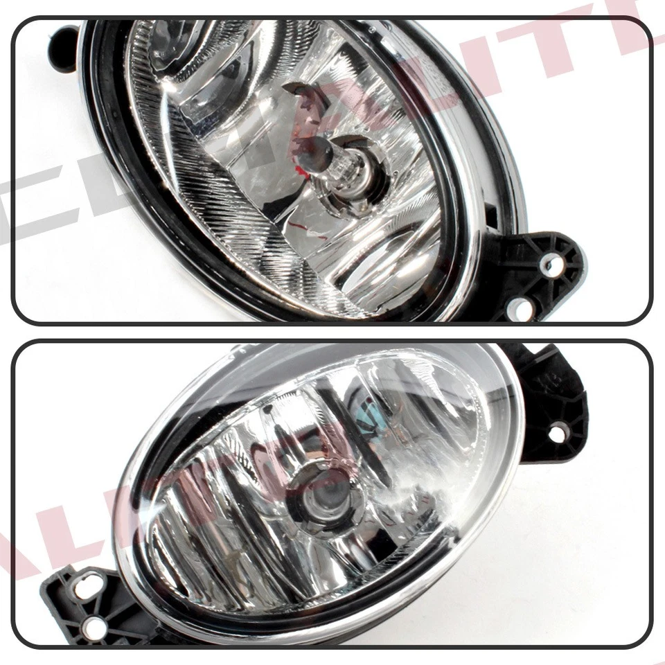 Par de faros antiniebla para Mercedes Benz W164 ML320 ML350 ML500 2006 2007 2008 2009 Foto 3 de 4