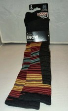 DARN TOUGH MERINO WOOL OVER CALF LIGHTWEIGHT COMPRESSION SOCKS XL SNOW NEW