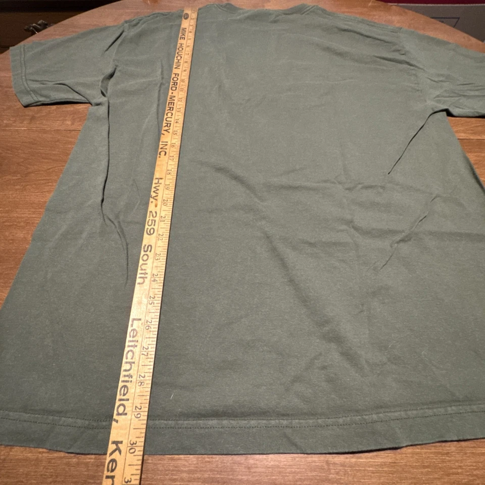 Vintage Monty Python Just A Flesh Wound T-Shirt Green Size XL - Image 4 of 4