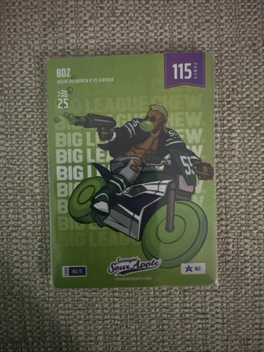 Bo Jackson Battle Arena BOBA 2025 National Promo Big League Chew Boz BLC-11