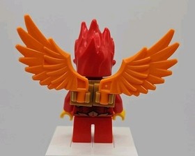 LEGO Legends of Chima Flinx minifigure gold armor loc128 70221 mf7