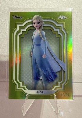 2024 Topps Chrome Disney Elsa /99