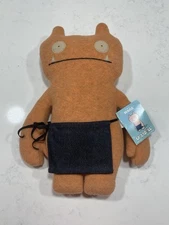 Original Ugly Dolls Plush 14" Orange Blue Apron Vintage 2003 Pretty Ugly Wage