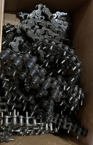 Box of unused Diamond #50 and #40 roller chain.. - Picture 2 of 2