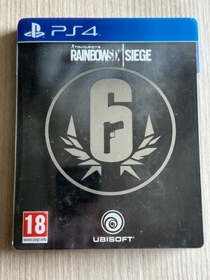 Tom Clancy's Rainbow Six Siege Steelbook KOMPLETT PS4 PlayStation 4 Sammler