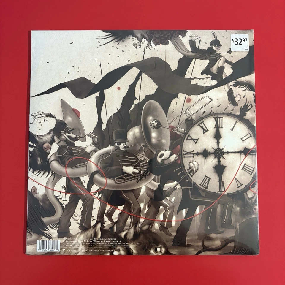 MY CHEMICAL ROMANCE - MCR - THE BLACK PARADE - GRAY VINYL - BRAND NEW SEALED - Image 2 of 3