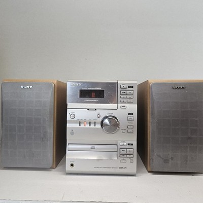 Sony CMT-CP1 MicroStereo Cassette/CD Component, TESTED AND WORKING