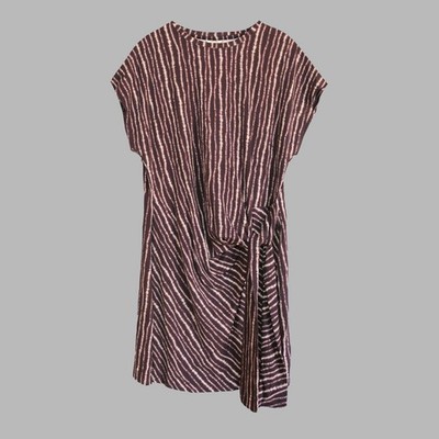 Hush Trinny Blurred Lines Print Jersey Mini Dress | UK 12 | New | RRP £90