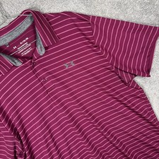 Under Armour Playoff Polo Mens XL Golf Shirt Performance Wicking Tech 1351130