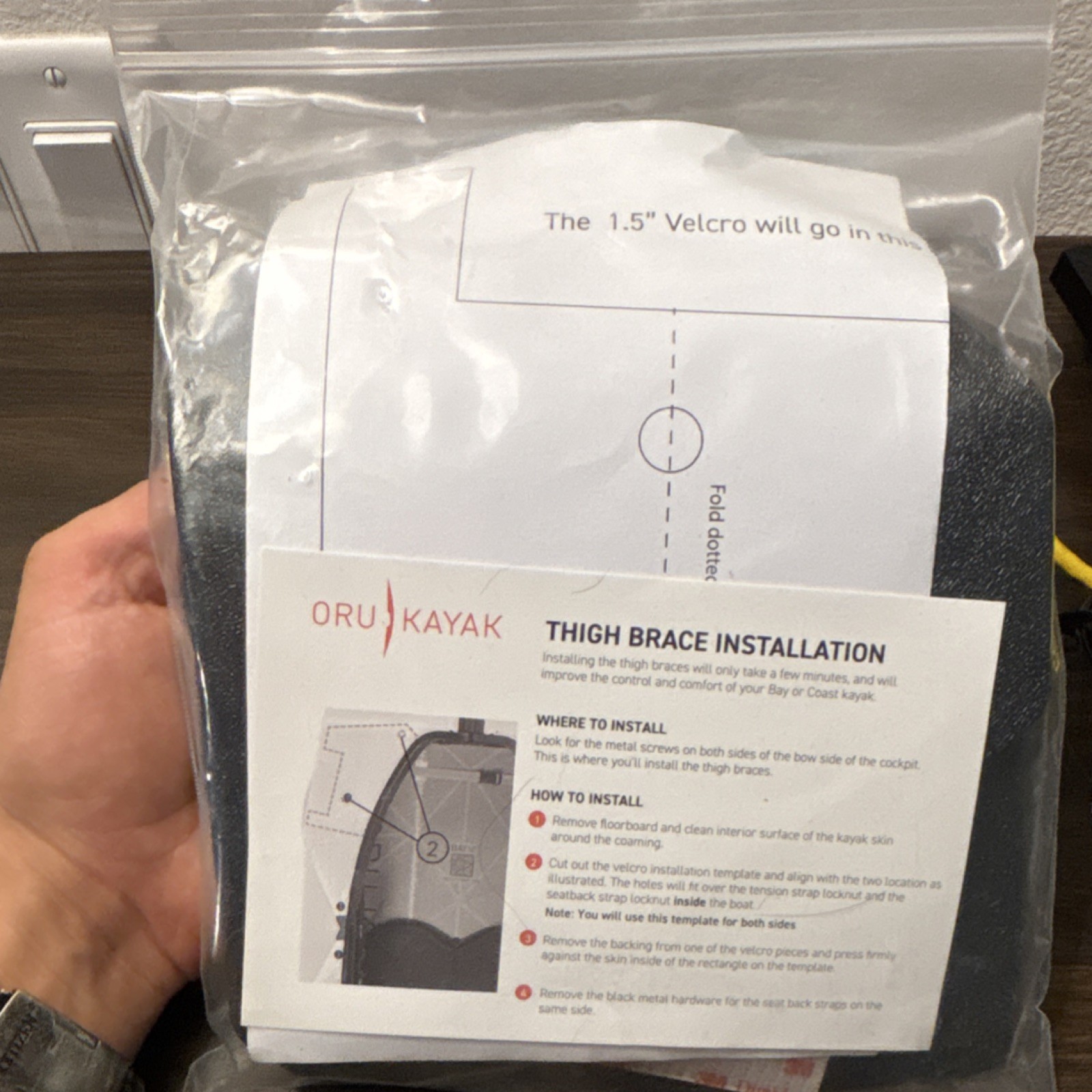 Thigh Brace Installation Kit