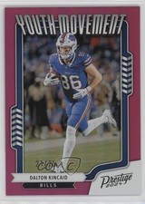 2024 Panini Prestige Youth Movement Xtra Points Pink 21/25 Dalton Kincaid 0nr3