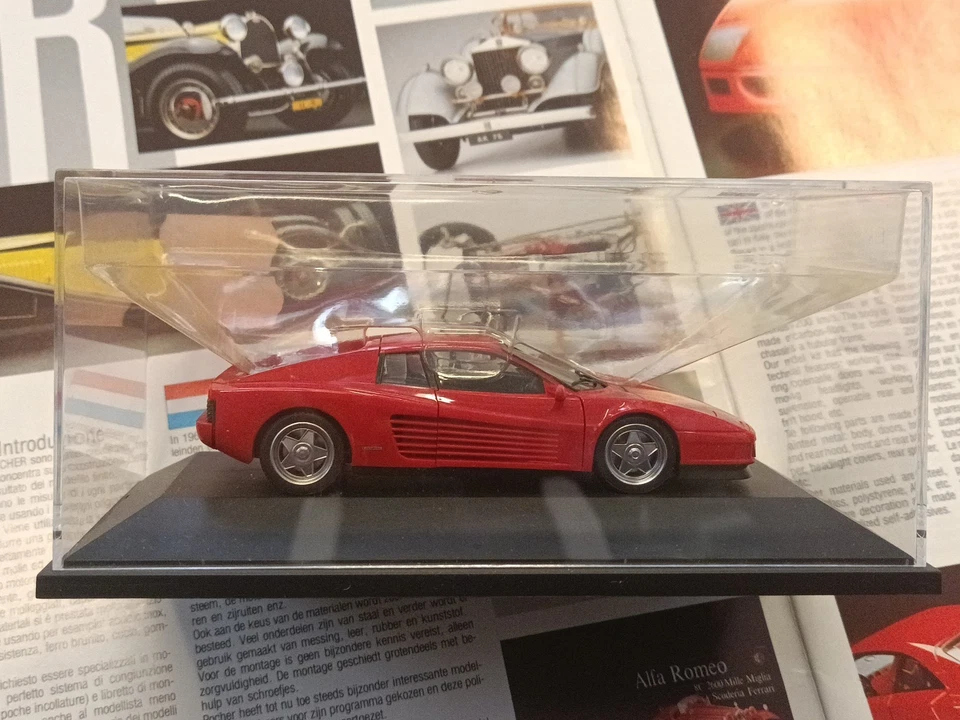 Ferrari Testarossa Red 1/43 Herpa High Tech Collection 010306 - Immagine 3 di 4