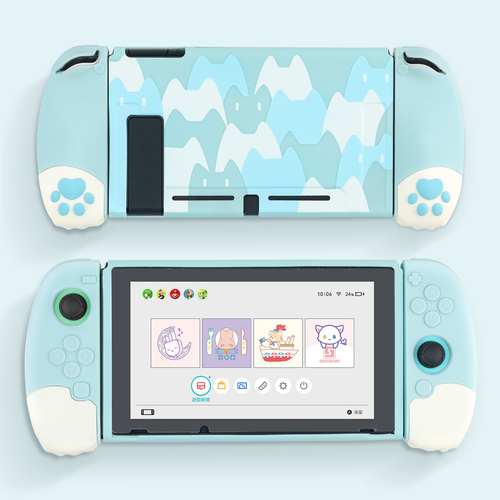 GeekShare Switch Oled Protective Case Nintendo Switch Shell Cat Jo Jo Cartoon - Picture 26 of 54