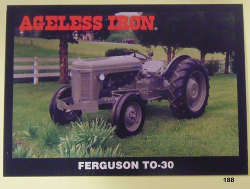 GOODYEAR AGELESS IRON TRACTOR TRADING CARDS - SINGLES - Picture 167 of 191