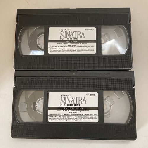 FRANK SINATRA “HIS LIFE AND TIMES” 10 VHS TAPES COLLECTORS EDITION SET - Picture 10 of 17