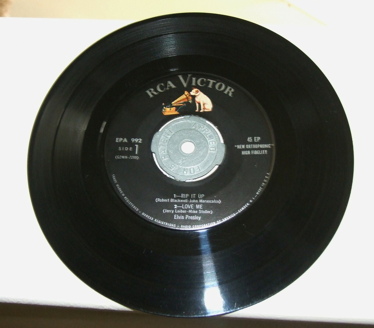 Elvis Presley EPA-992 RCA Victor 1956 - Elvis Volume 1 - 45 rpm