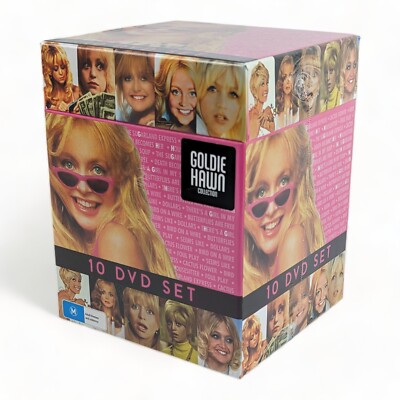 Goldie Hawn - Movie Collection (10 DVD Box Set) Region 4 PAL NEW SEALED