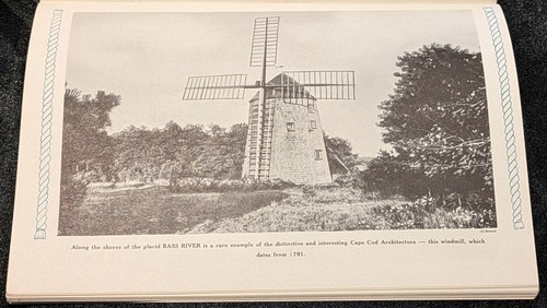 VTG 1950s Large Souvenir Book "Quaint Cape Cod" Massachusetts History - Picture 3 of 11