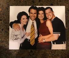* MEGAN MULLALLY * signed autographed 11x14 photo * WILL & GRACE * KAREN * 5