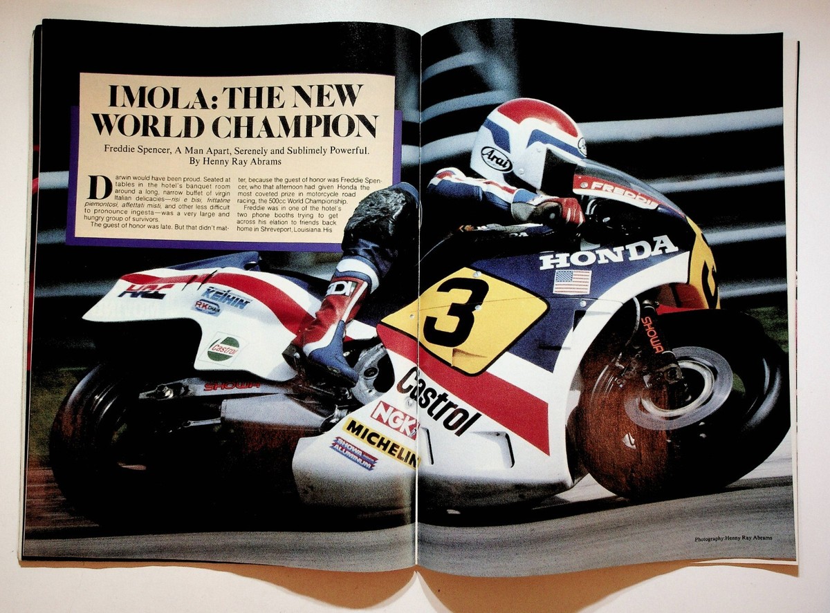 メリーゴーランド 1983 December Cycle Motorcycle Magazine Honda CR125 CR250