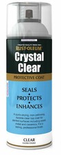 Rust-Oleum Crystal Clear Gloss All Purpose Protective Top Coat Spray Paint 400ml