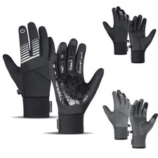 Thermal Windproof Winter Ski Snow Gloves Touch Screen Warm Mittens for Men Women