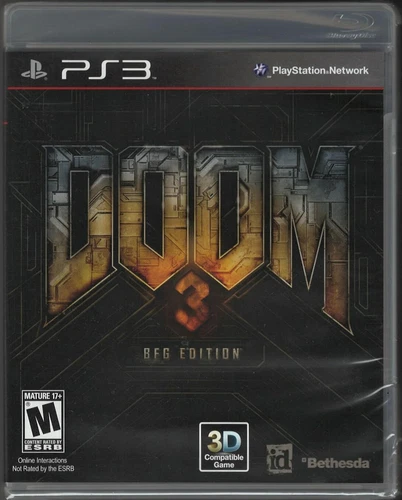 Doom 3 BFG Edition PS3 (Brand New Factory Sealed US Version) PlayStation 3, Play