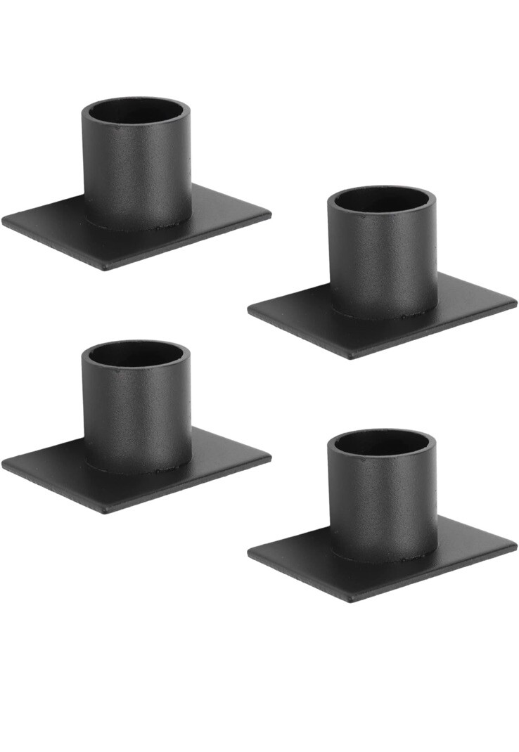 S Iron Square Candlestick Stand For Home Decor