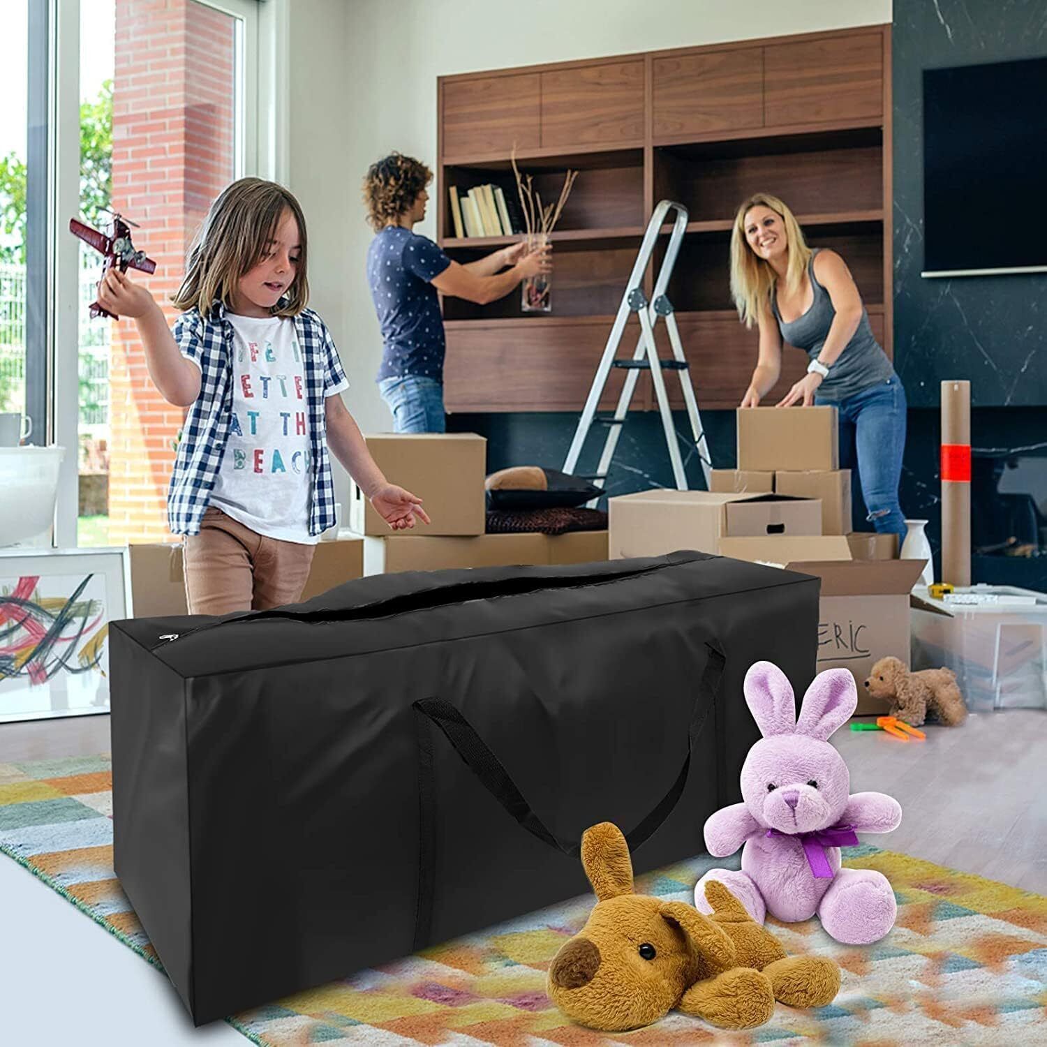 Extra Large Zipped Waterproof Garden Furniture Cushion Storage Bag