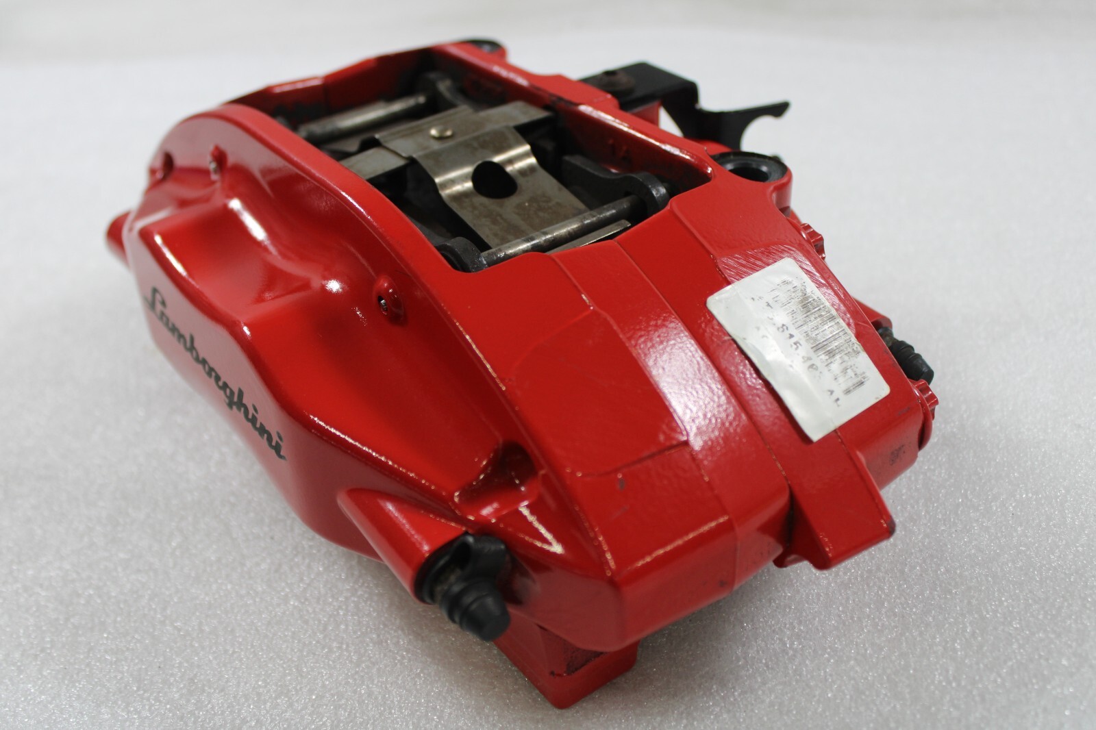Lamborghini Huracan, LP580, LH, Rear Brake Caliper, Red, Used, P/N 4T0615405AH