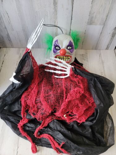 Halloween Joker clown hanging scary prop circus decor - Picture 1 of 11