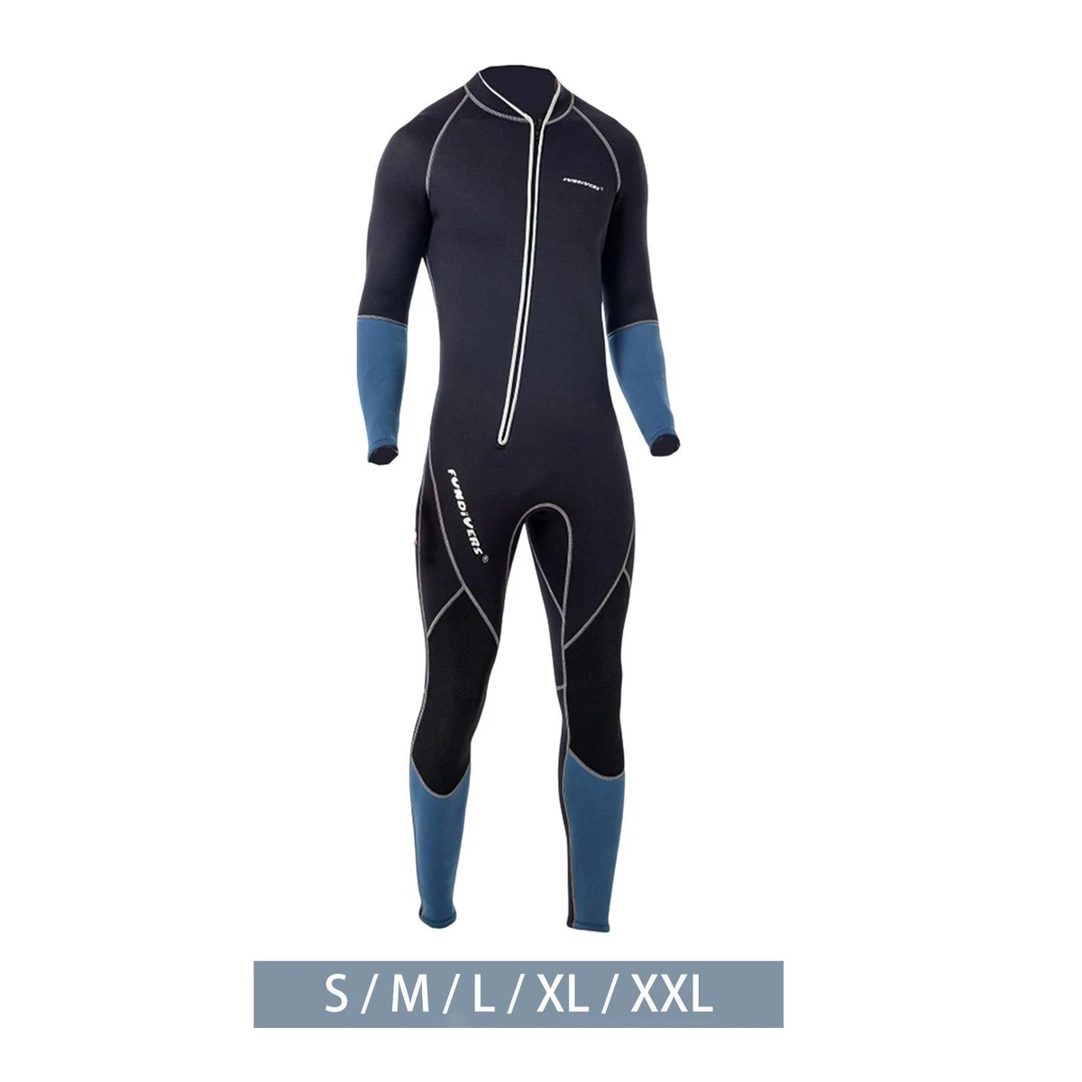 Men 3mm Neoprene Wetsuit Surfing Wet Suit Scuba Diving Suit for Snorkeling