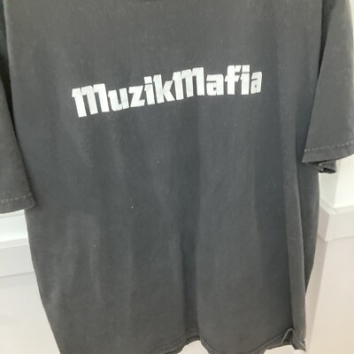 MEN'S ''MUZIK MAFIA'' SHIRT ADULT Large On Gildan Tag. Big & Rich Gretchen Wilson