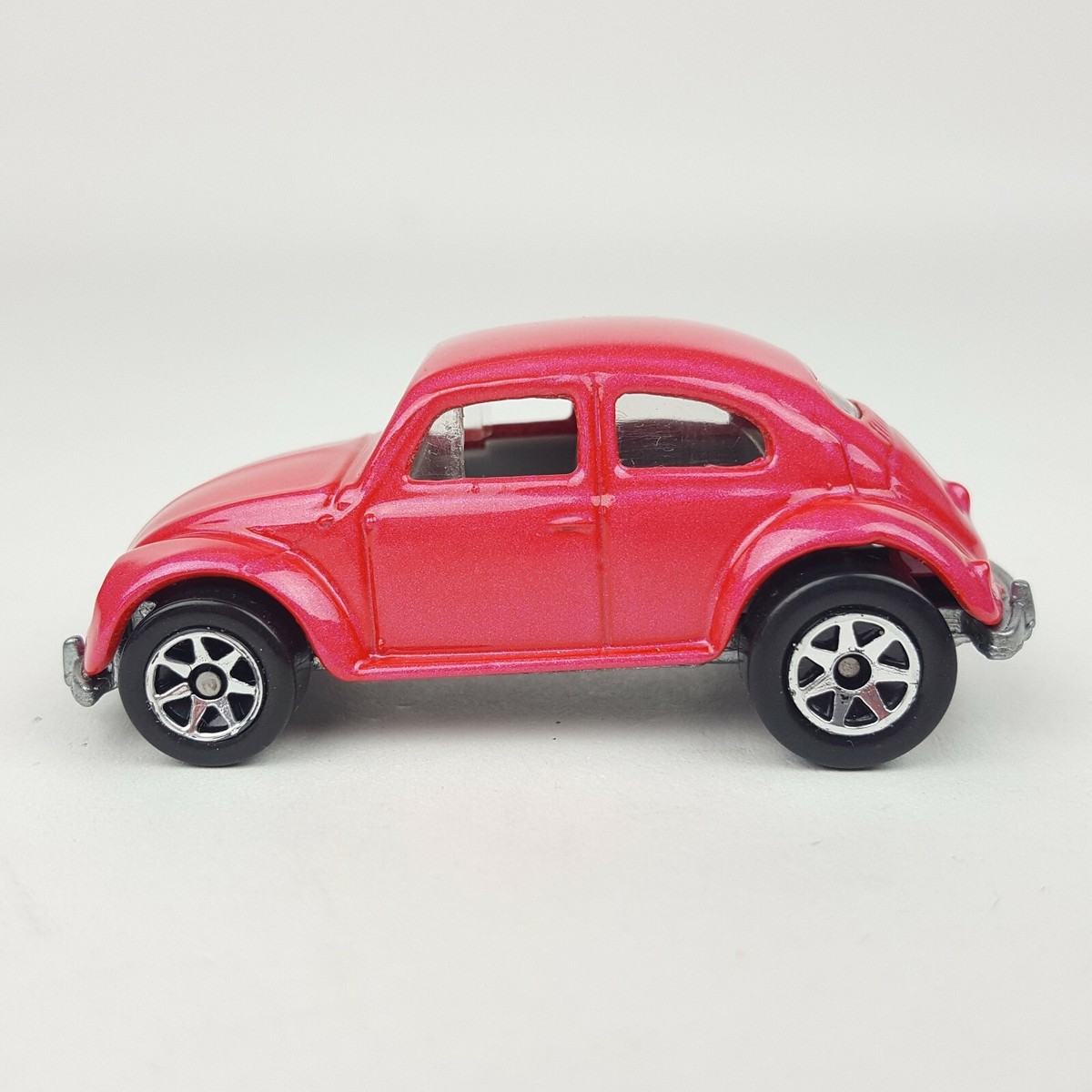 Vtg Hot Wheels VW Beetle Bug Pearl Pink Volkswagen 1988 Mattel