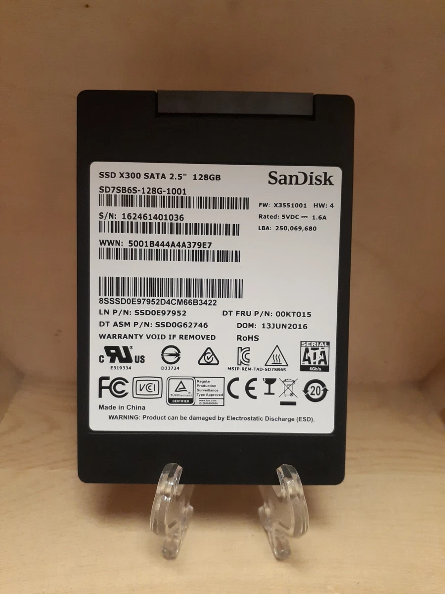 Sandisk X300 128GB 2.5