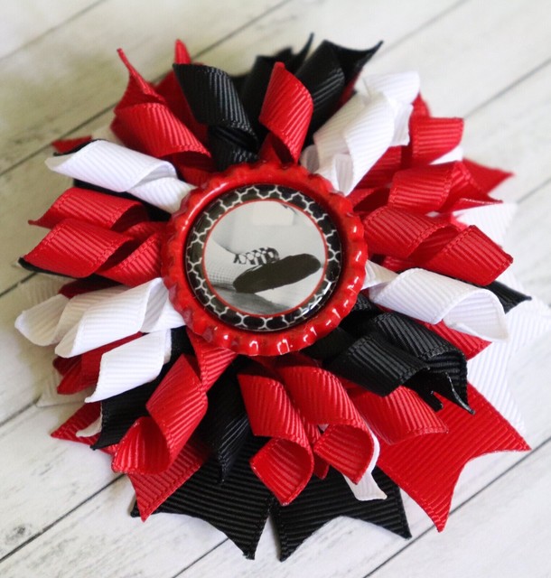 Irish Dance Ghillies Korker Hair Bow Toddler Girl Stacked Bow NEW