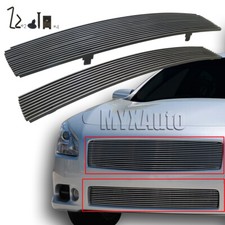 Fits 2009-2014 Nissan Maxima Billet Grille Grill Combo Insert