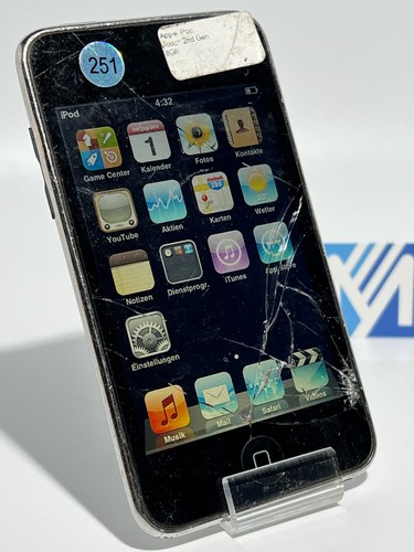 Apple iPod touch 2.Generation 2G 8GB (Displayriss,vgl. Fotos) 2nd Gen 8 GB #251 - Bild 3 von 5