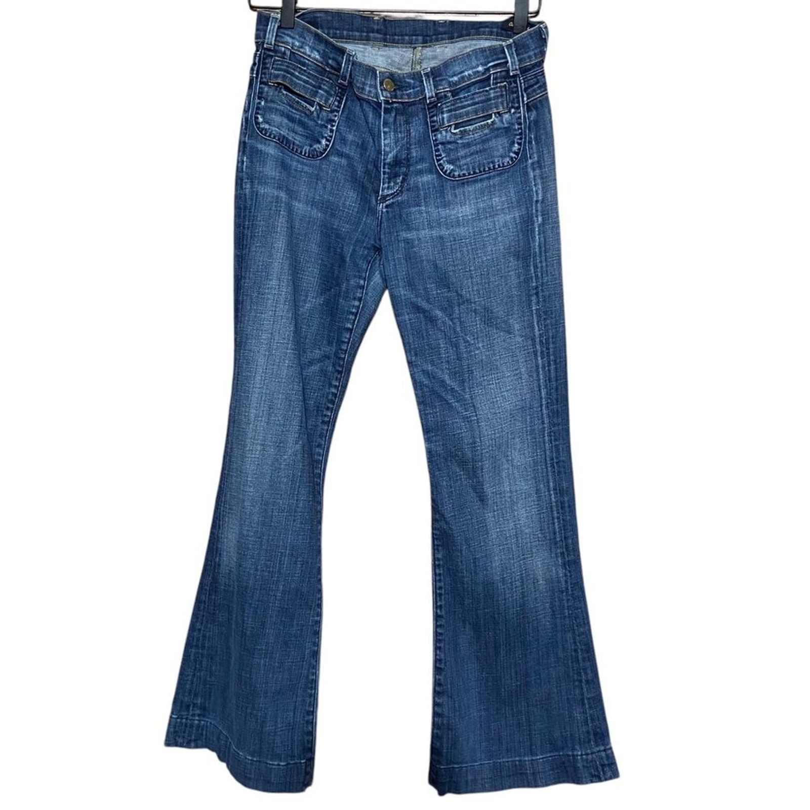 Citizens of Humanity Flare Wide Leg Jean Size 29 Style 1054B-132 USA Made