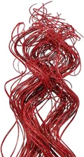 Curly Ting Sparkle Glitter Pack of 40-50 Stems 2ft Red