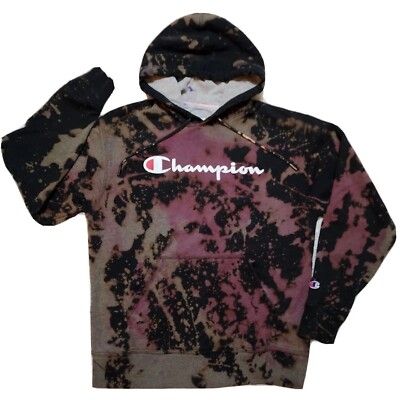 Champion Pink Tie Dye Hoodie Champion Pink Tie Tye Dye Hoodie