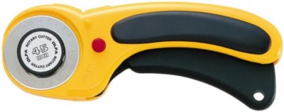 Olfa 45mm Blade Fixed Blade Safety Cutter Tungsten Tool Steel Blade, ABS Plas...