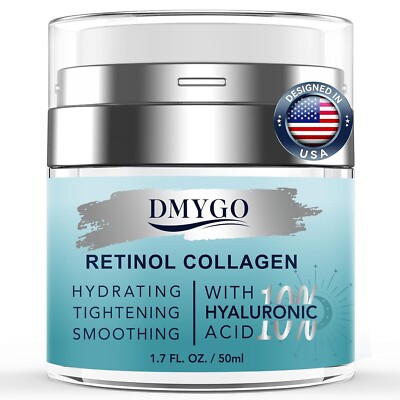 Face Moisturizer Retinol Cream for Face & Neck - Anti-Aging Face Cream with Coll
