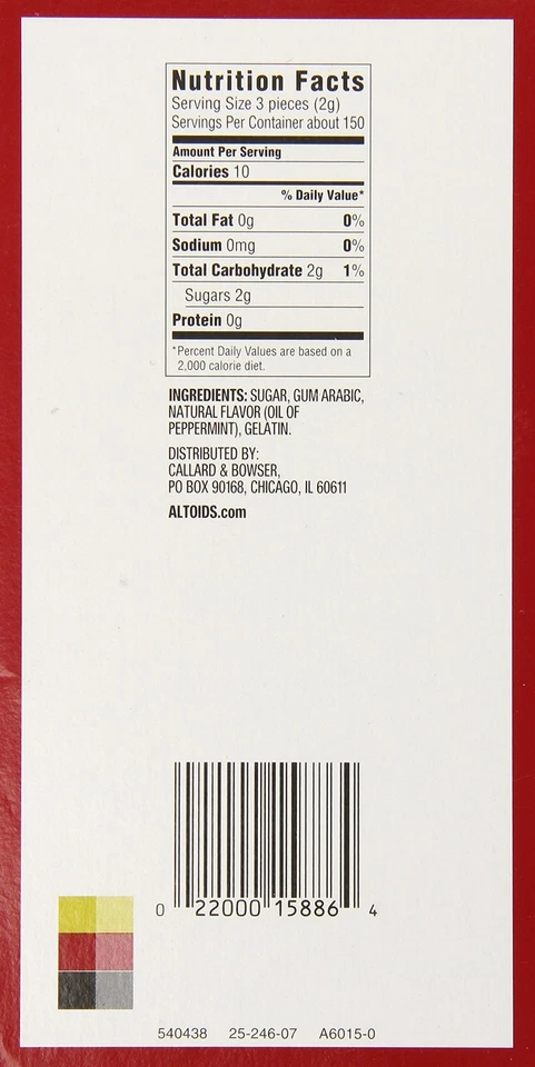 Mentas de menta Altoids, 6 unidades Foto 3 de 4