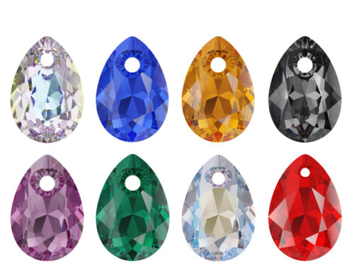 Superior PRIMERO 6433 Pear Cut Crystal Pendants * Many Colors & Sizes - Afbeelding 1 van 31